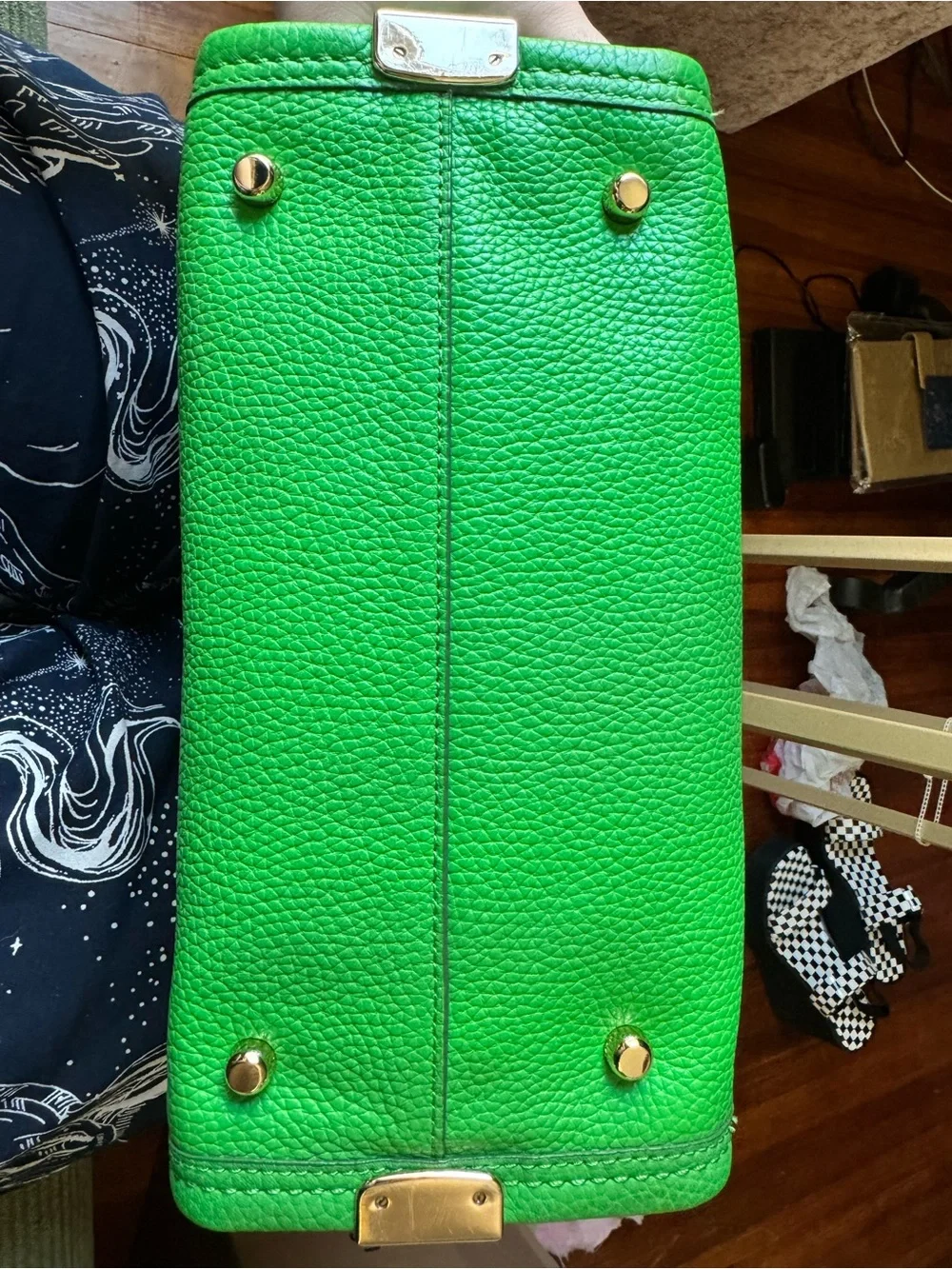 Coach Kelly Green Swagger Carryall